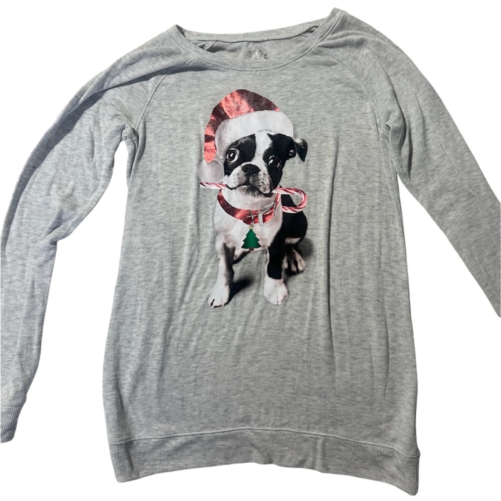 Justice Boston terrier long sleeve